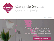 Tablet Screenshot of casasdesevilla.com